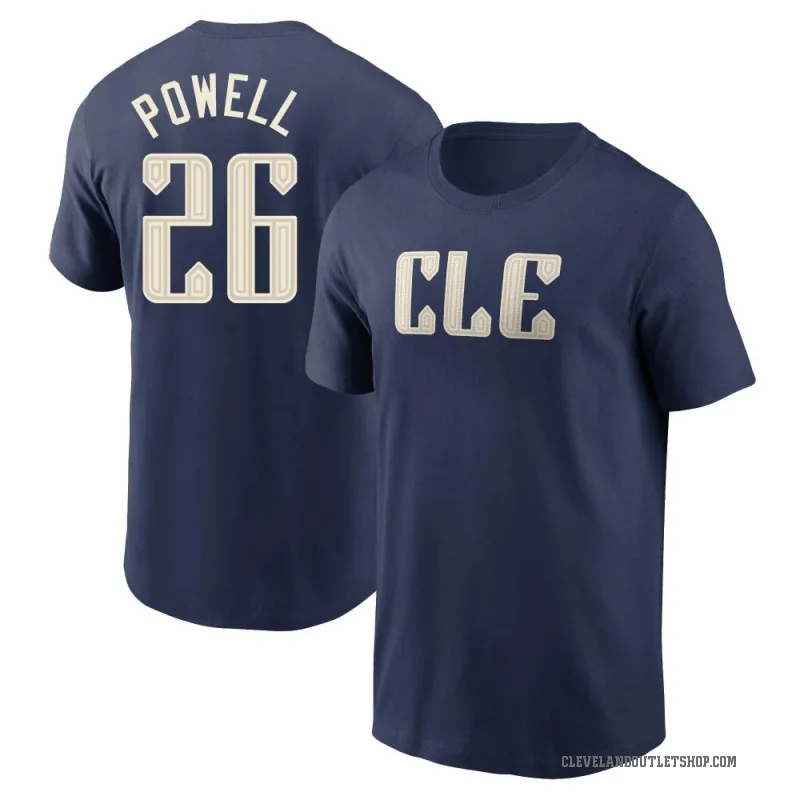 Boog Powell Youth Navy Cleveland Guardians 2024 City Connect T-Shirt