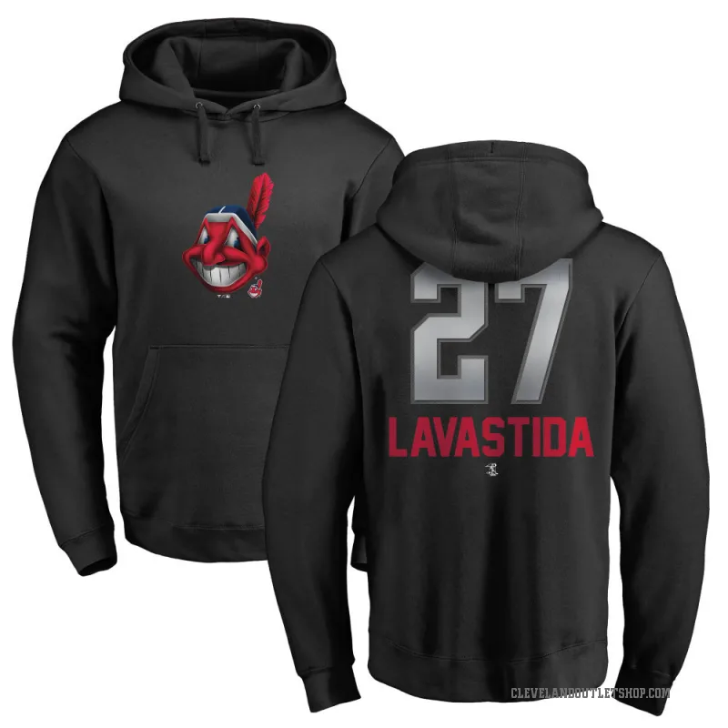 Bryan Lavastida Youth Black Cleveland Guardians Branded Midnight Mascot Pullover Hoodie -