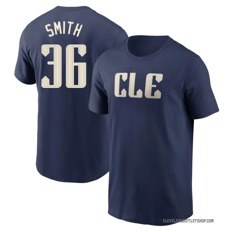 Cade Smith Youth Navy Cleveland Guardians 2024 City Connect T-Shirt