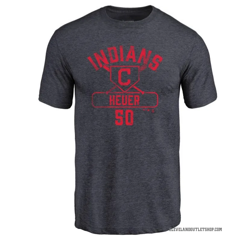 Codi Heuer Men's Navy Cleveland Guardians Base Runner T-Shirt -