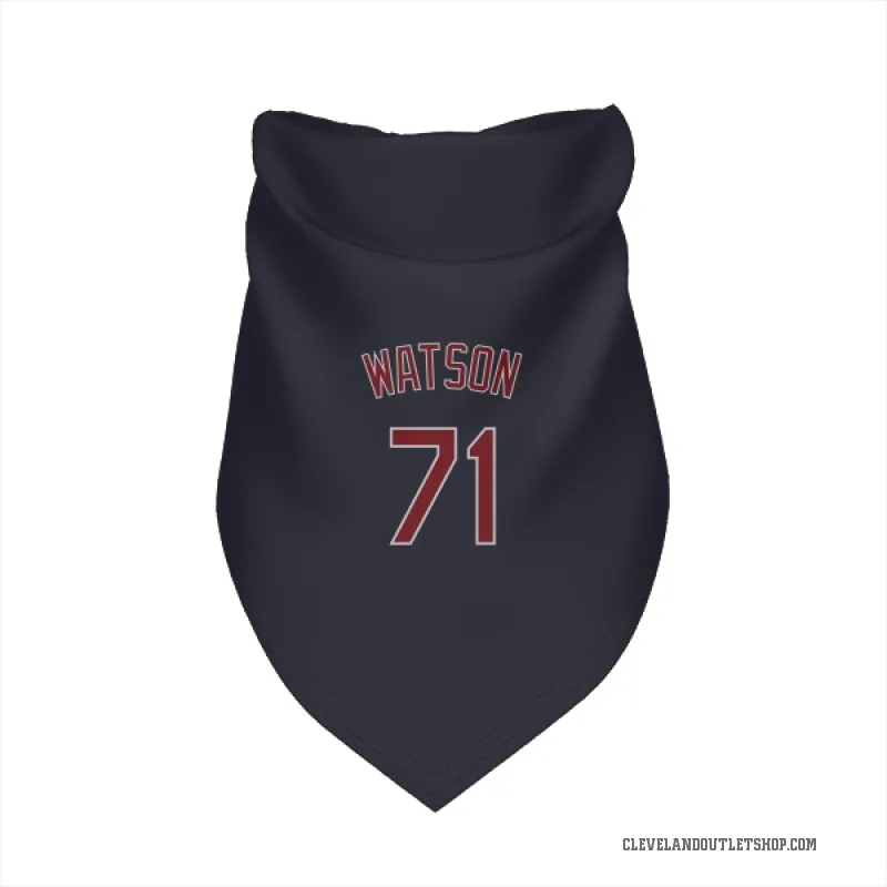 Kahlil Watson  Navy Cleveland Guardians  Cat & Dog Pet Bandana