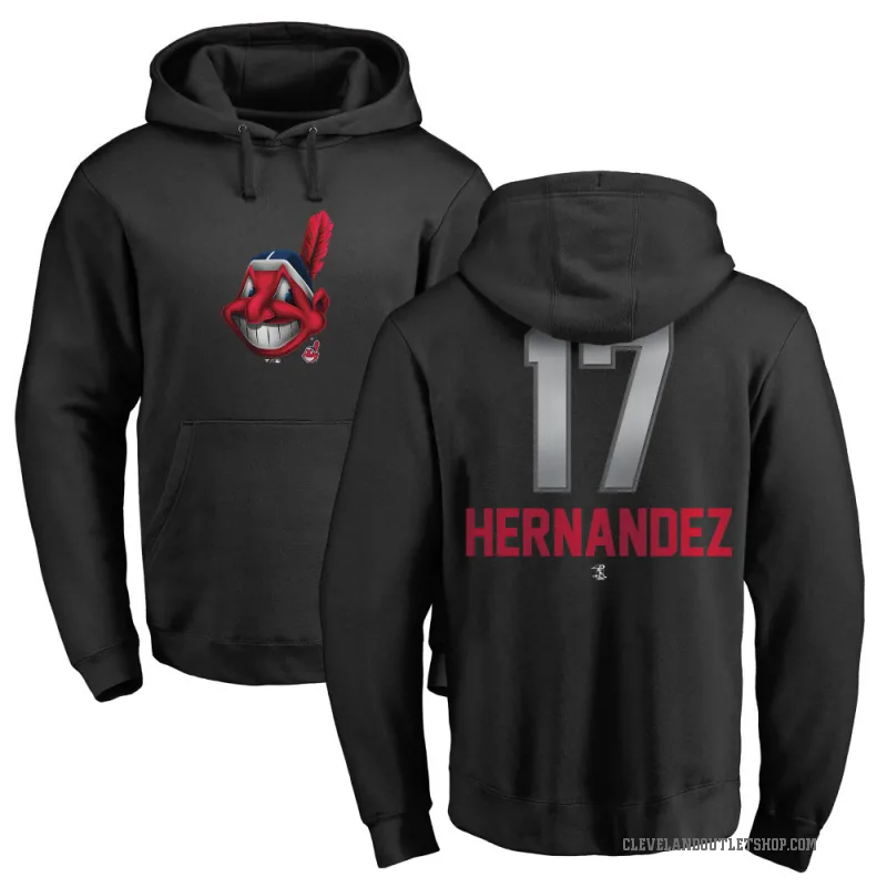 Keith Hernandez Youth Black Cleveland Guardians Branded Midnight Mascot Pullover Hoodie -