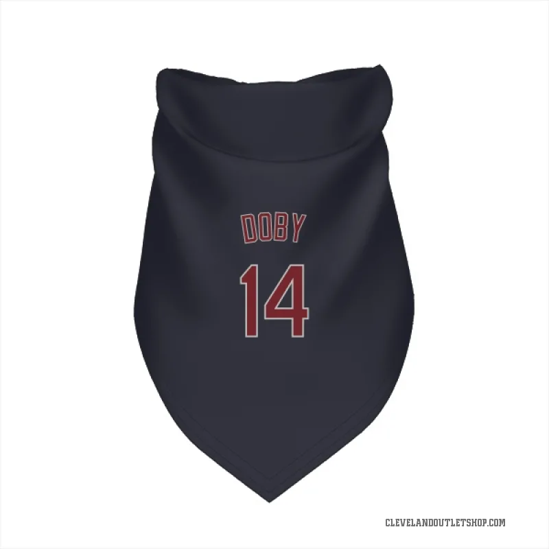 Larry Doby  Navy Cleveland Guardians  Cat & Dog Pet Bandana