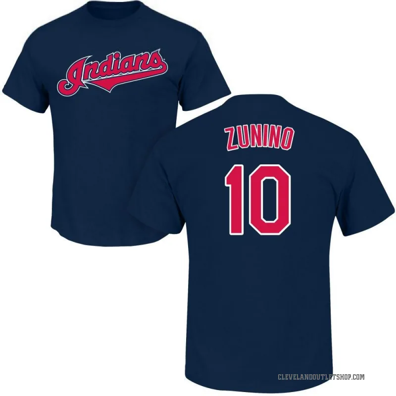 Mike Zunino Youth Navy Cleveland Guardians Roster T-Shirt -