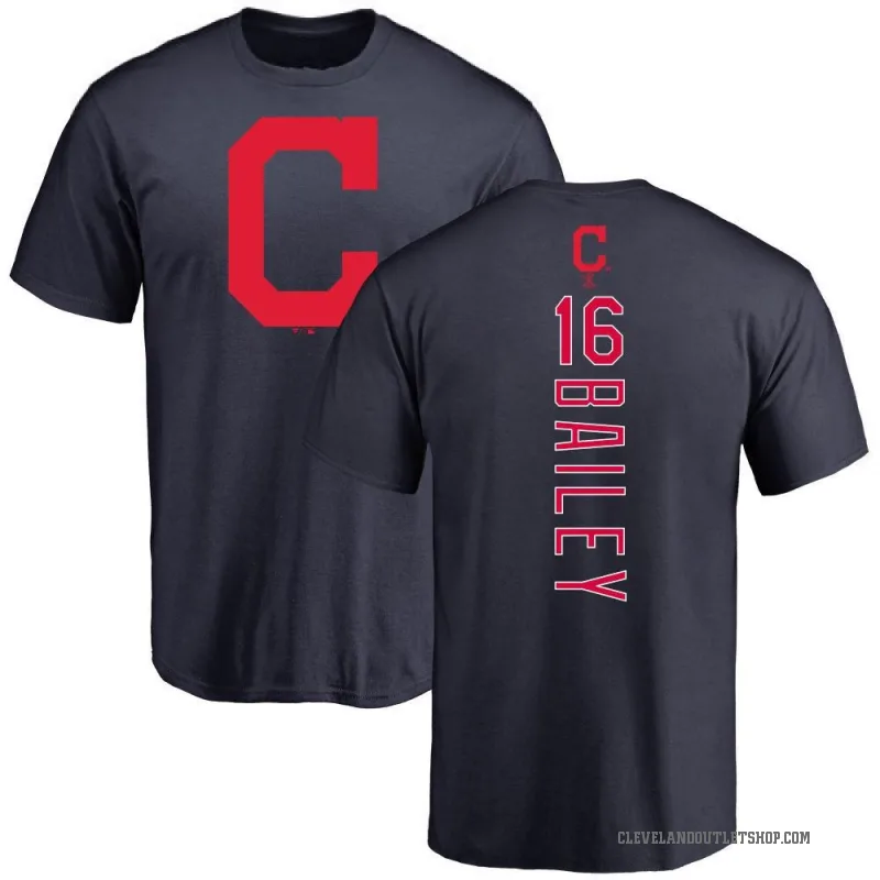 Patrick Bailey Men's Navy Cleveland Guardians Backer T-Shirt -