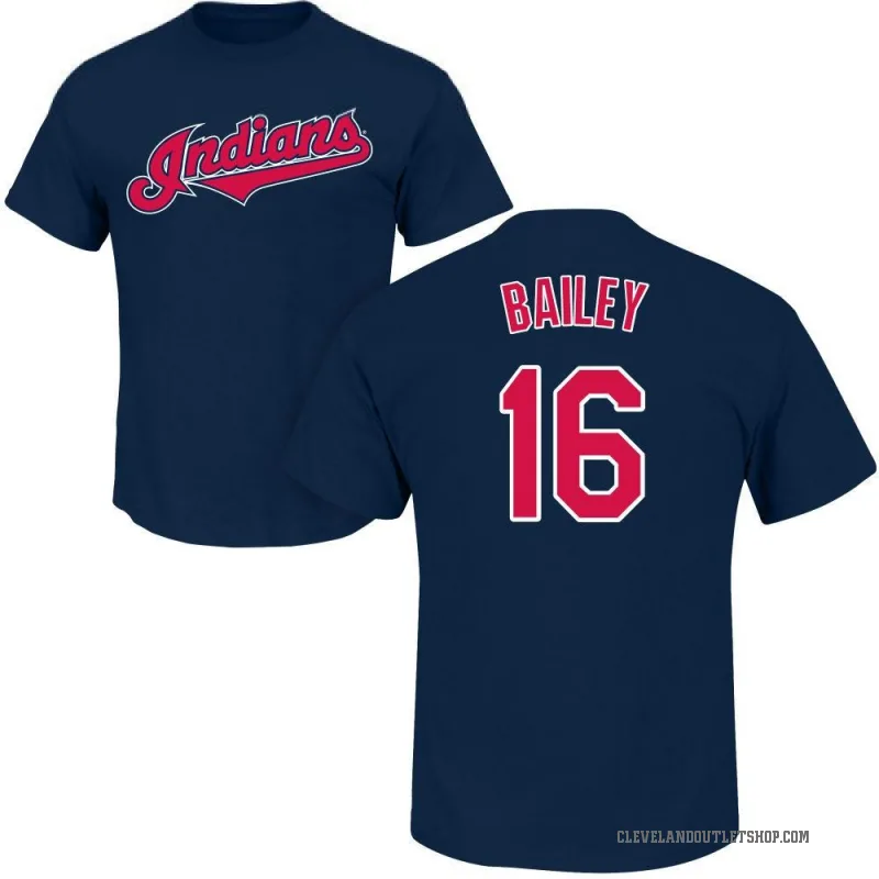 Patrick Bailey Men's Navy Cleveland Guardians Roster T-Shirt -