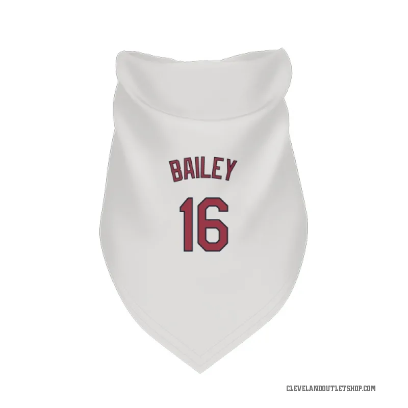 Patrick Bailey  White Cleveland Guardians  Cat & Dog Pet Bandana