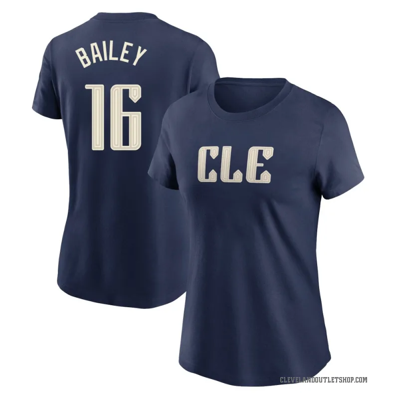 Patrick Bailey Women's Navy Cleveland Guardians 2024 City Connect T-Shirt