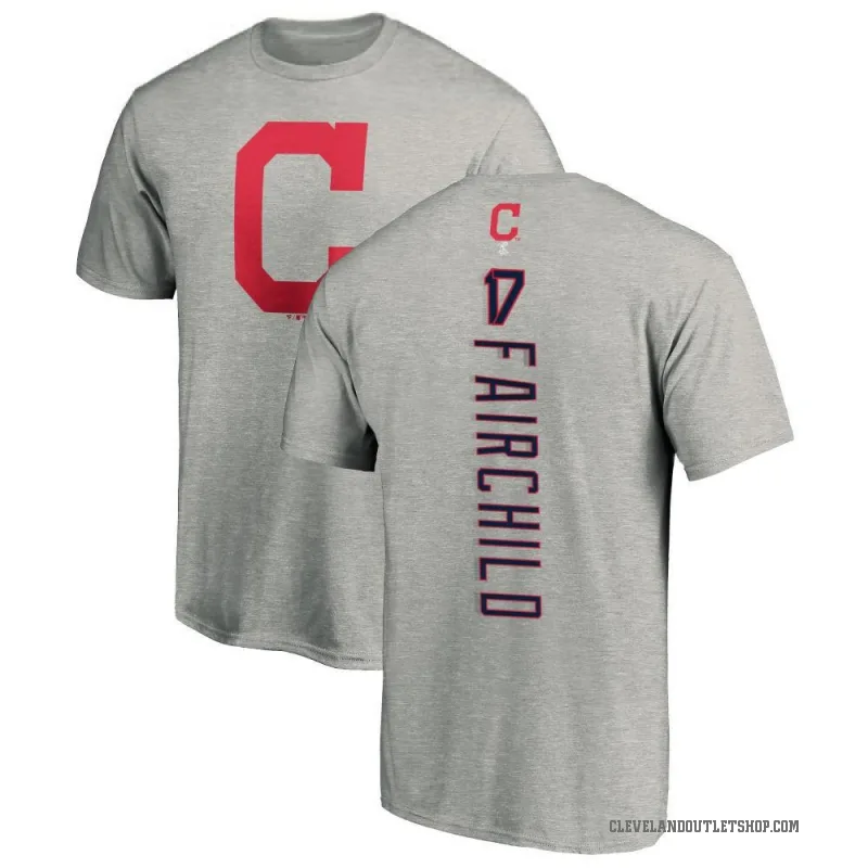Stuart Fairchild Men's Ash Cleveland Guardians Backer T-Shirt -