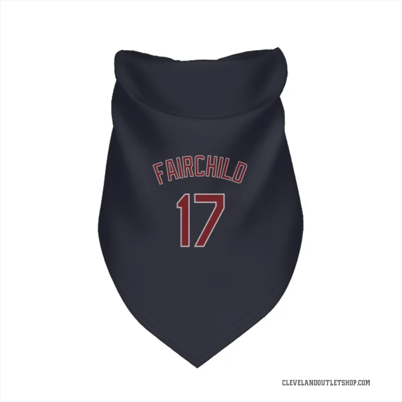 Stuart Fairchild  Navy Cleveland Guardians  Cat & Dog Pet Bandana