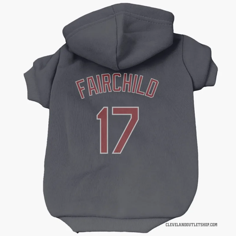 Stuart Fairchild  Navy Cleveland Guardians  Cat & Dog Pet Hoodie