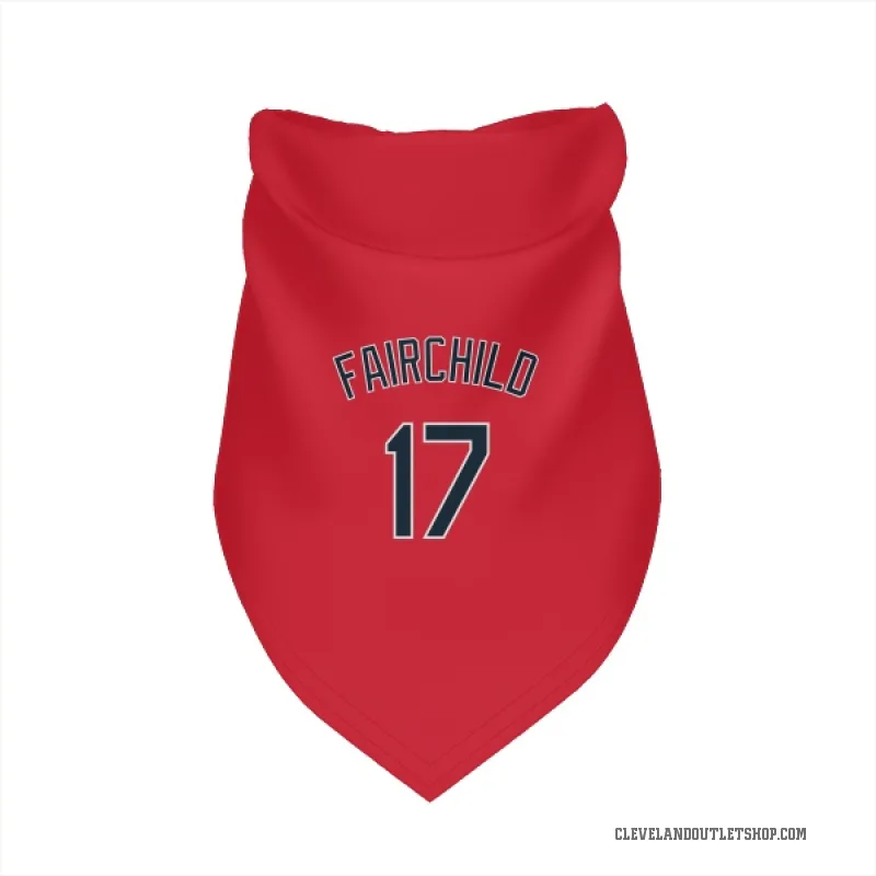 Stuart Fairchild  Red Cleveland Guardians  Cat & Dog Pet Bandana
