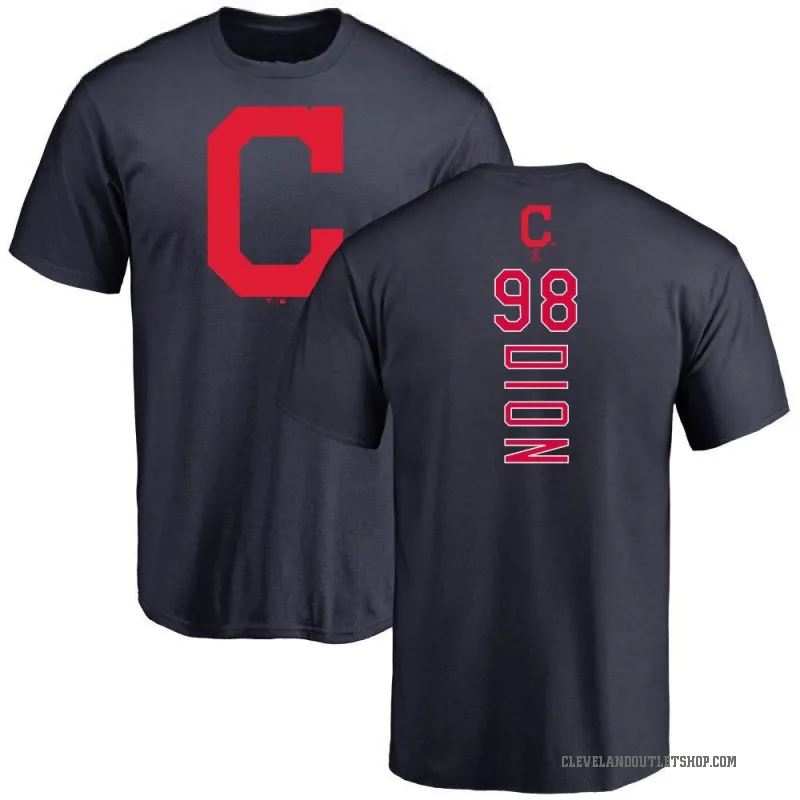 Will Dion Men's Navy Cleveland Guardians Backer T-Shirt -