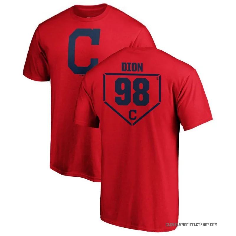 Will Dion Men's Red Cleveland Guardians RBI T-Shirt -