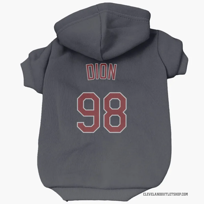 Will Dion Navy Cleveland Guardians Cat & Dog Pet Hoodie