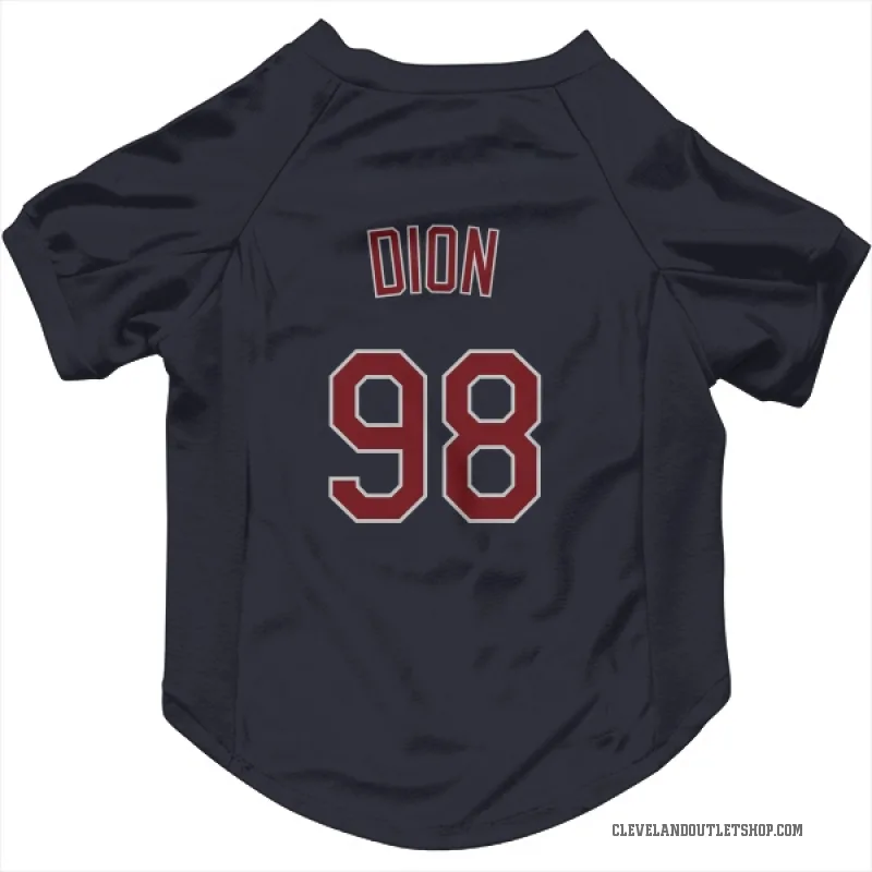 Will Dion Navy Cleveland Guardians Cat & Dog Pet Jersey