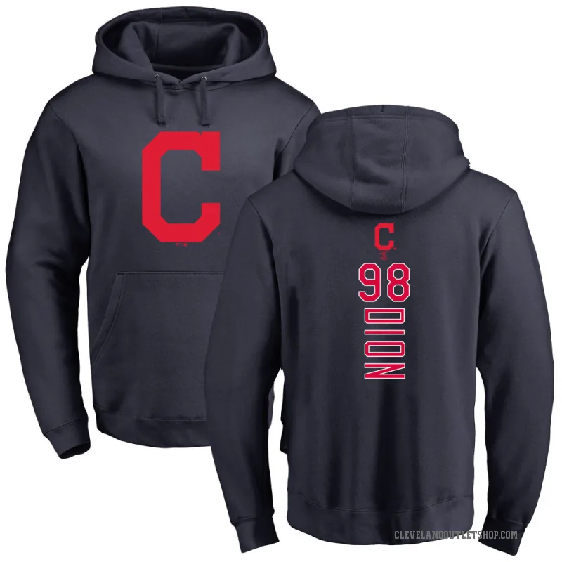 Will Dion Youth Navy Cleveland Guardians Backer Pullover Hoodie
