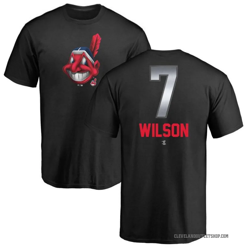 Will Wilson Youth Black Cleveland Guardians Midnight Mascot T-Shirt -